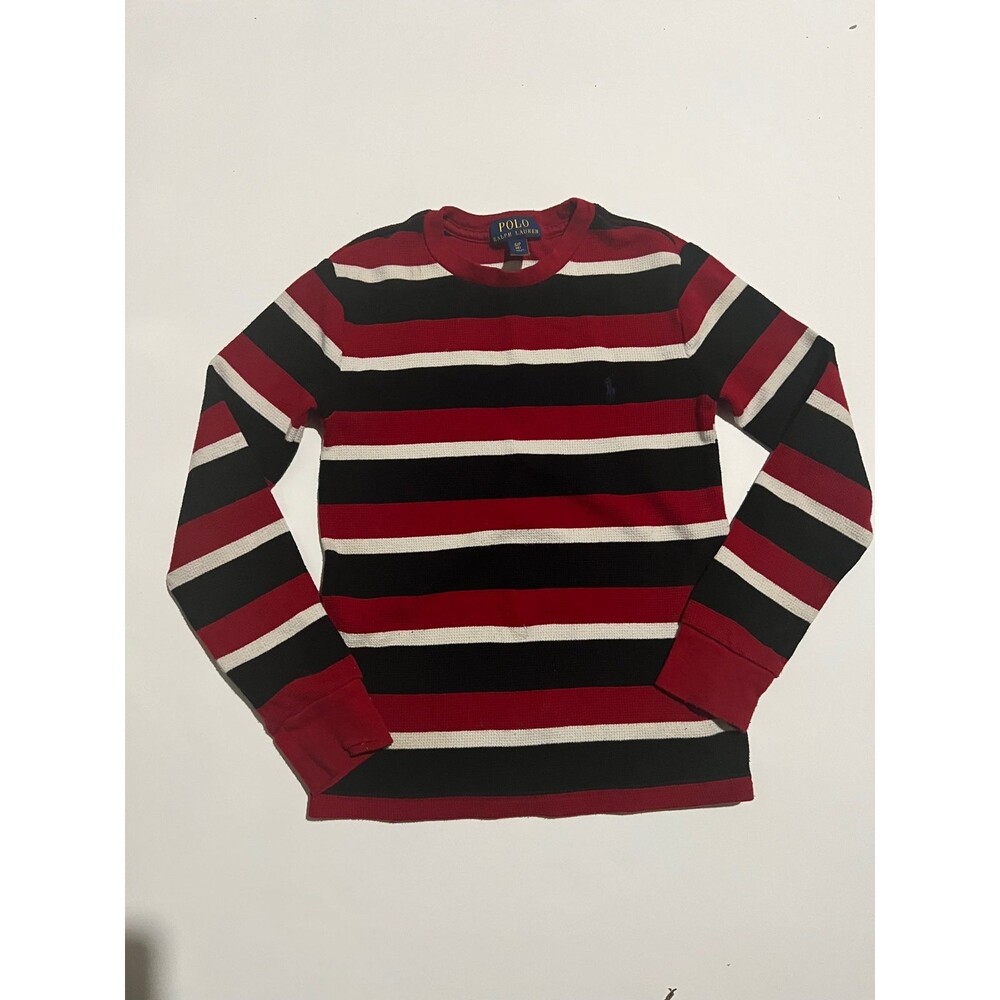 Ralph Lauren boys striped thermal size 8
